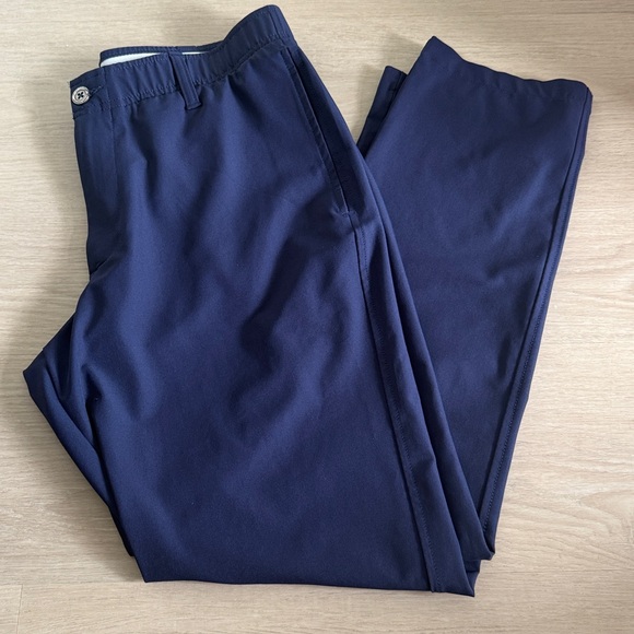 Men's Blue Golf Pants - Picture 1 of 2